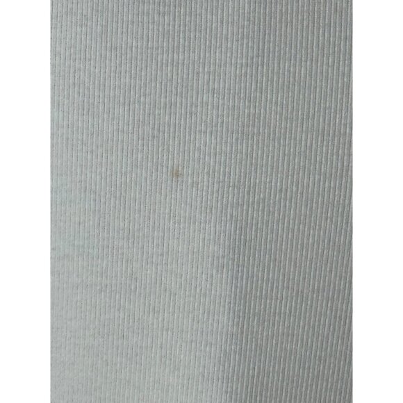 Aritzia TNA Tee Women XS White Ribbed‎ Knit Crew Neck Short Sleeve Baby Tee Crop - Picture 9 of 13